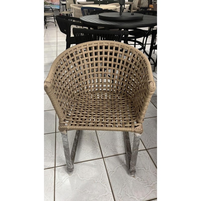 POLTRONA DE ALUMINIO DUBAI